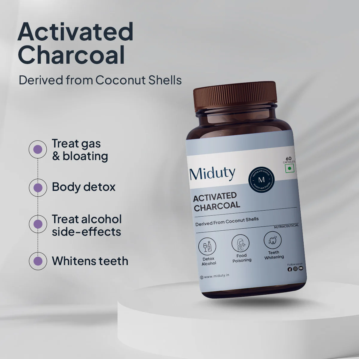Activated Coconut Charcoal - Image 3