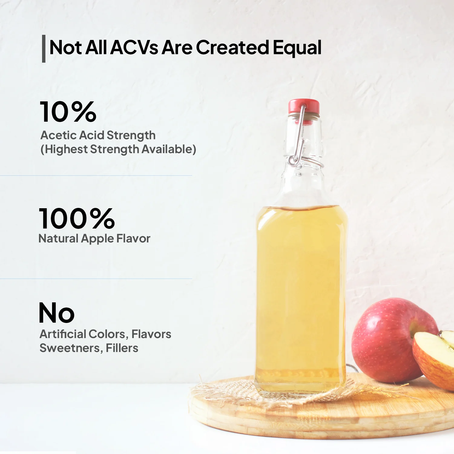 Apple Cider Vinegar Effervescent Tablets | 15 Tabs per Pack | Pack of 2 - Image 5