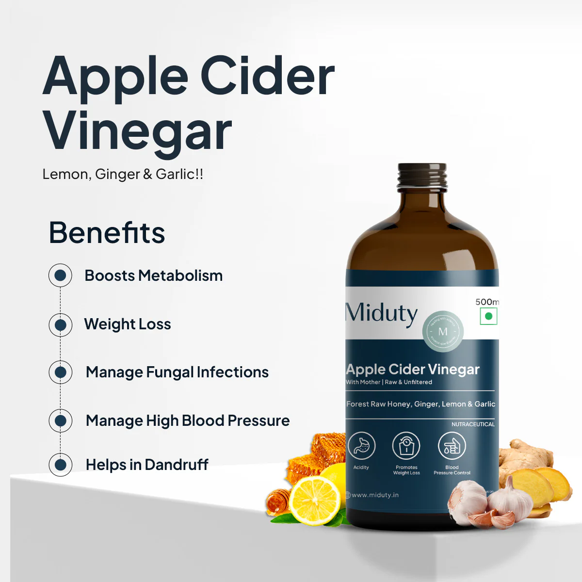 Apple Cider Vinegar With Mother - Image 3