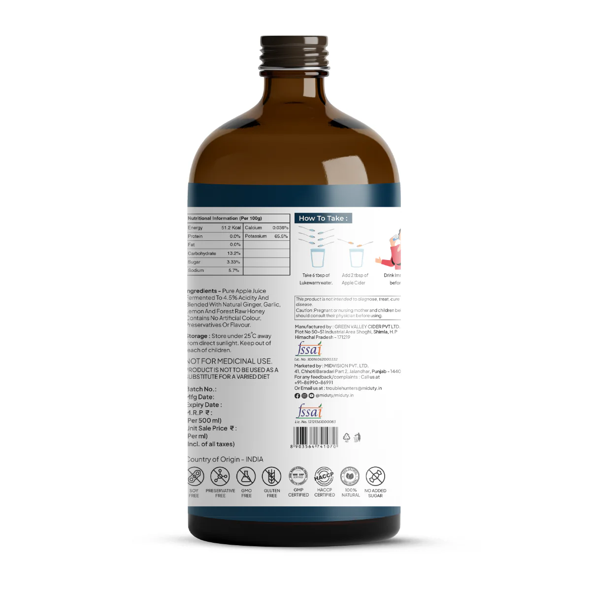 Apple Cider Vinegar With Mother - Image 7