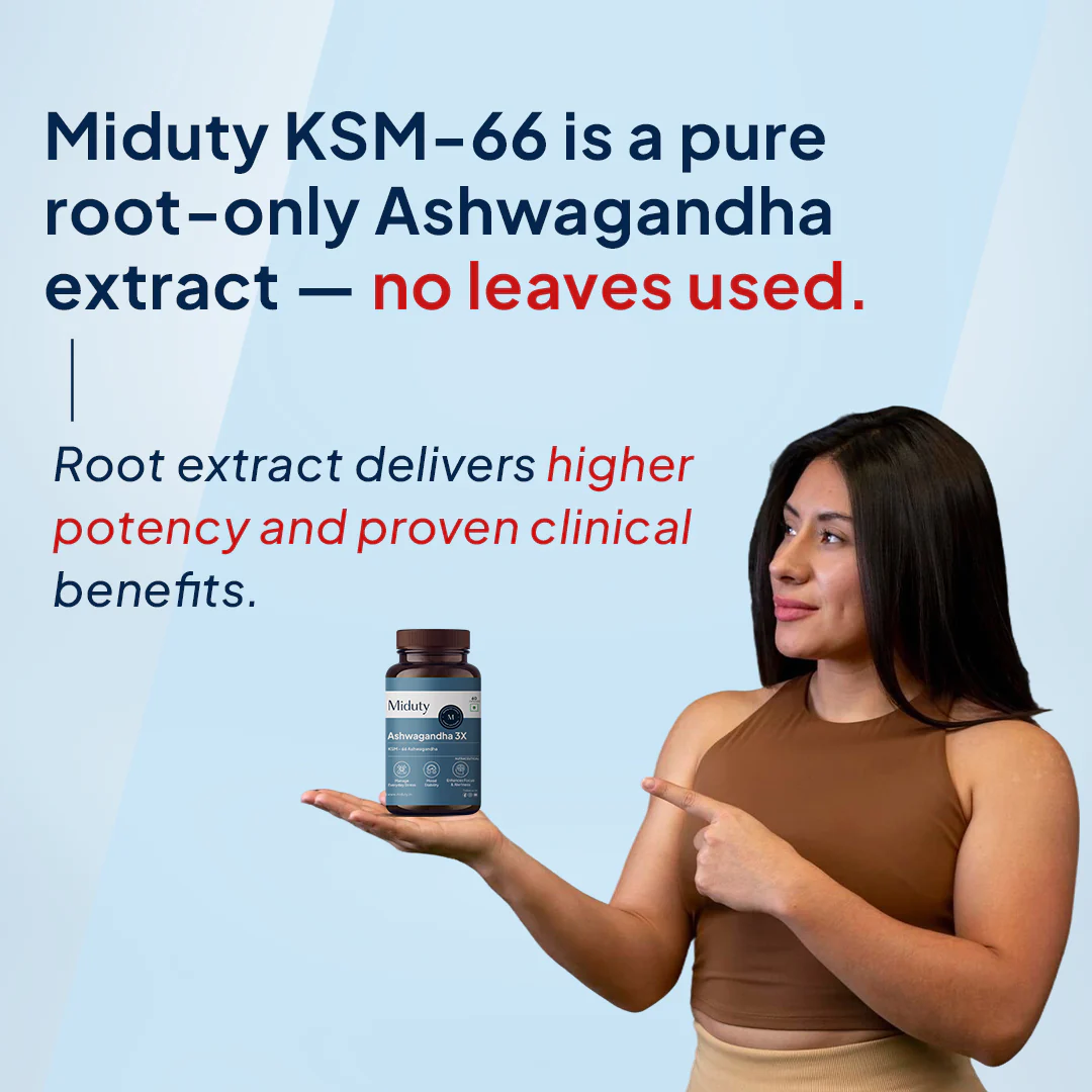 KSM - 66 Ashwagandha | Stress, Mood & Stamina Booster Supplement - Image 4
