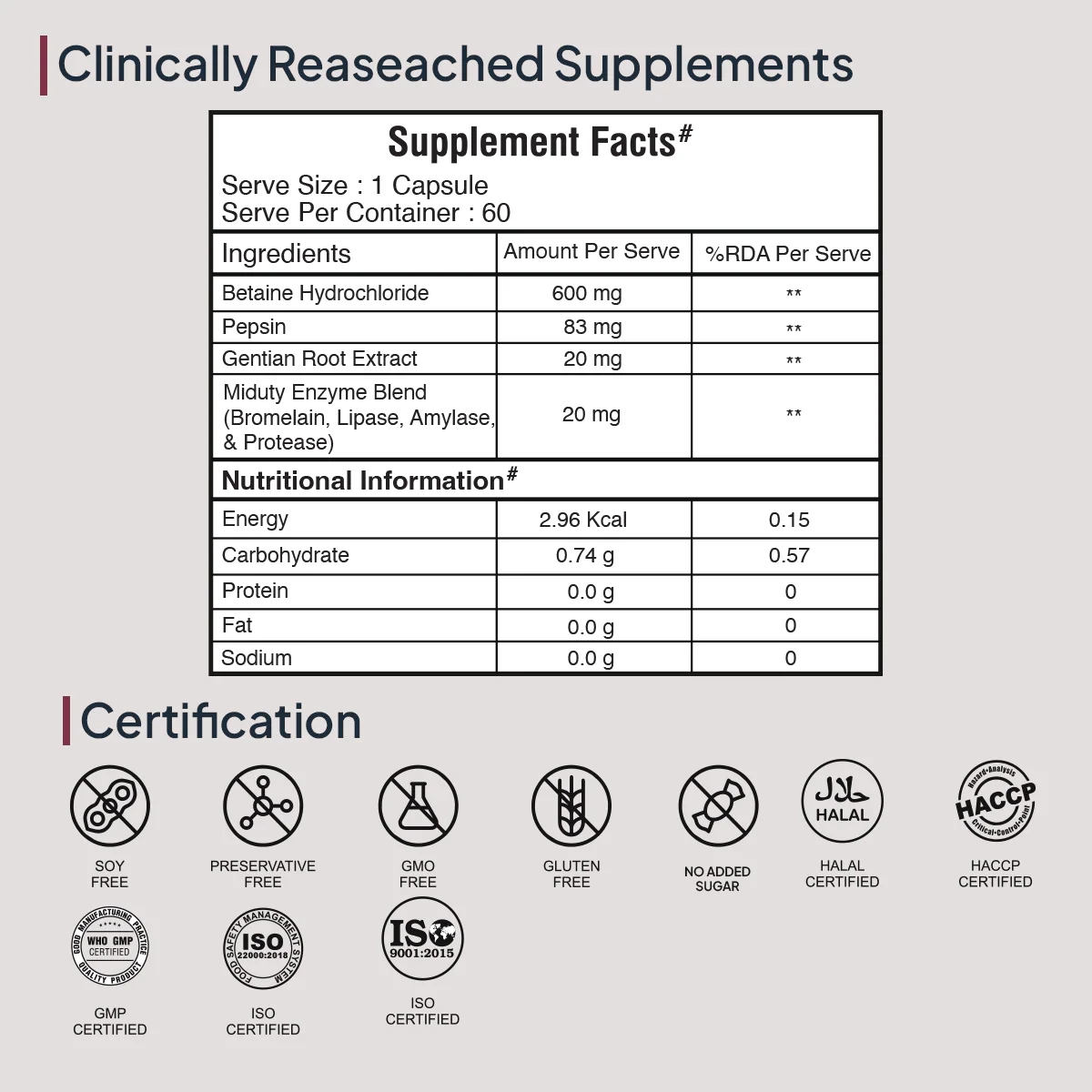 Betaine HCL + Pepsin - Image 10