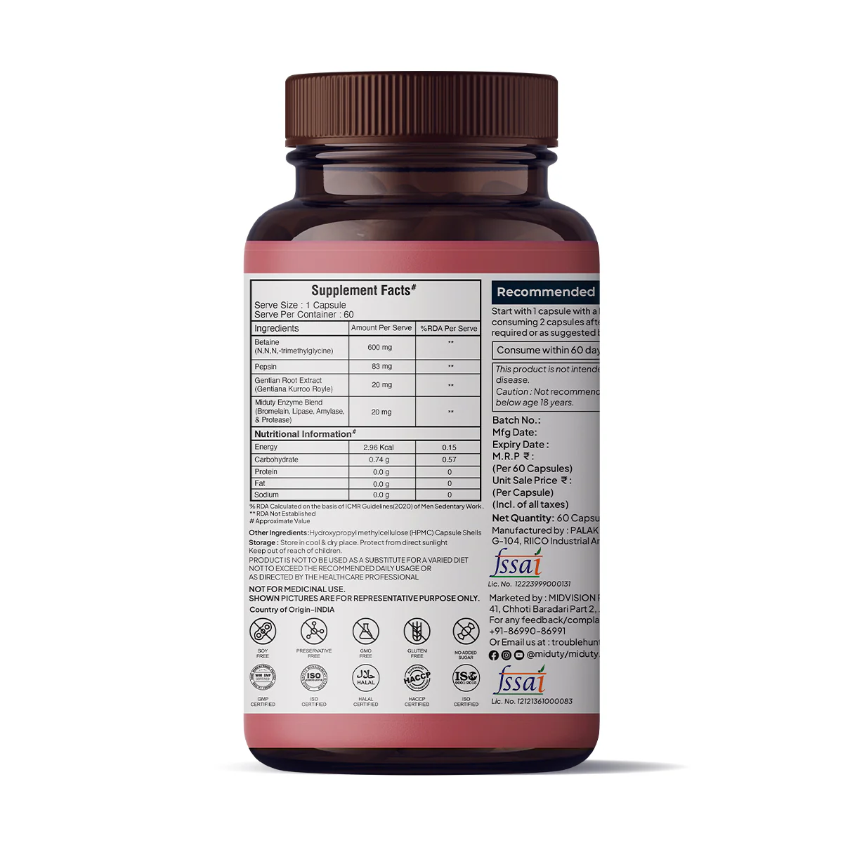 Betaine HCL + Pepsin - Image 9