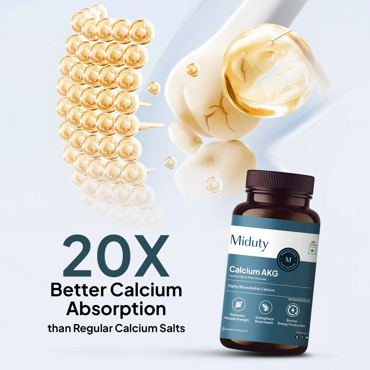 Calcium Alpha-KetoGlutarate (Ca-AKG) - Image 4