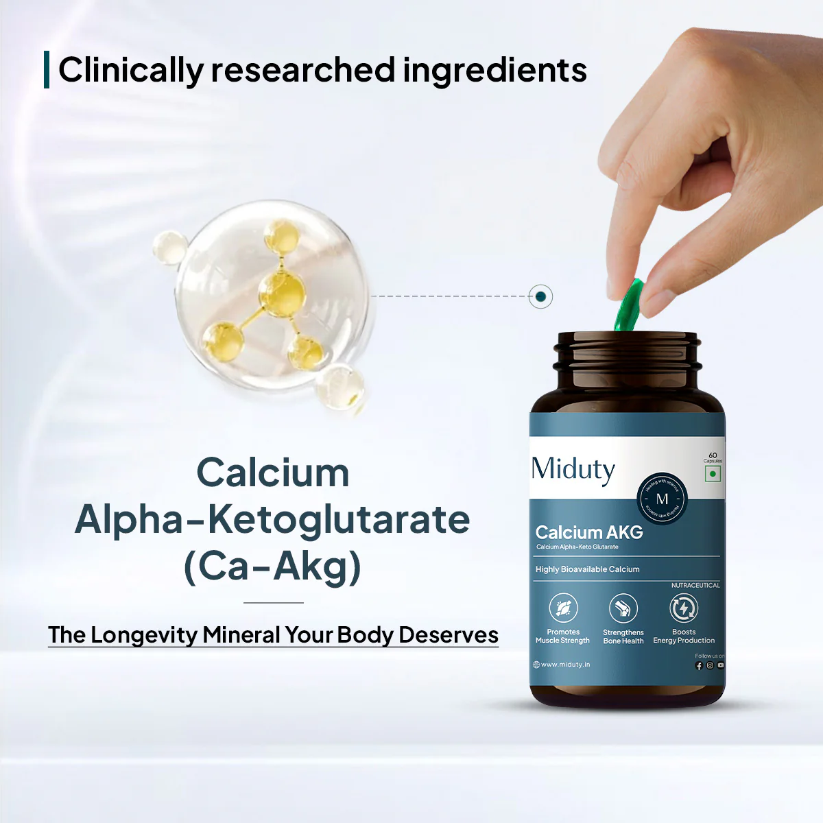 Calcium Alpha-KetoGlutarate (Ca-AKG) - Image 5