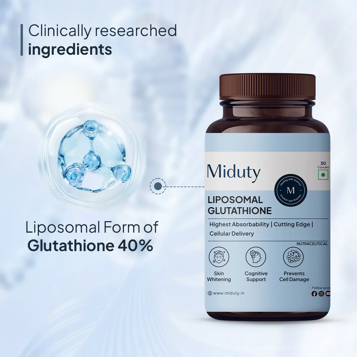 Liposomal Glutathione 40% - Image 3