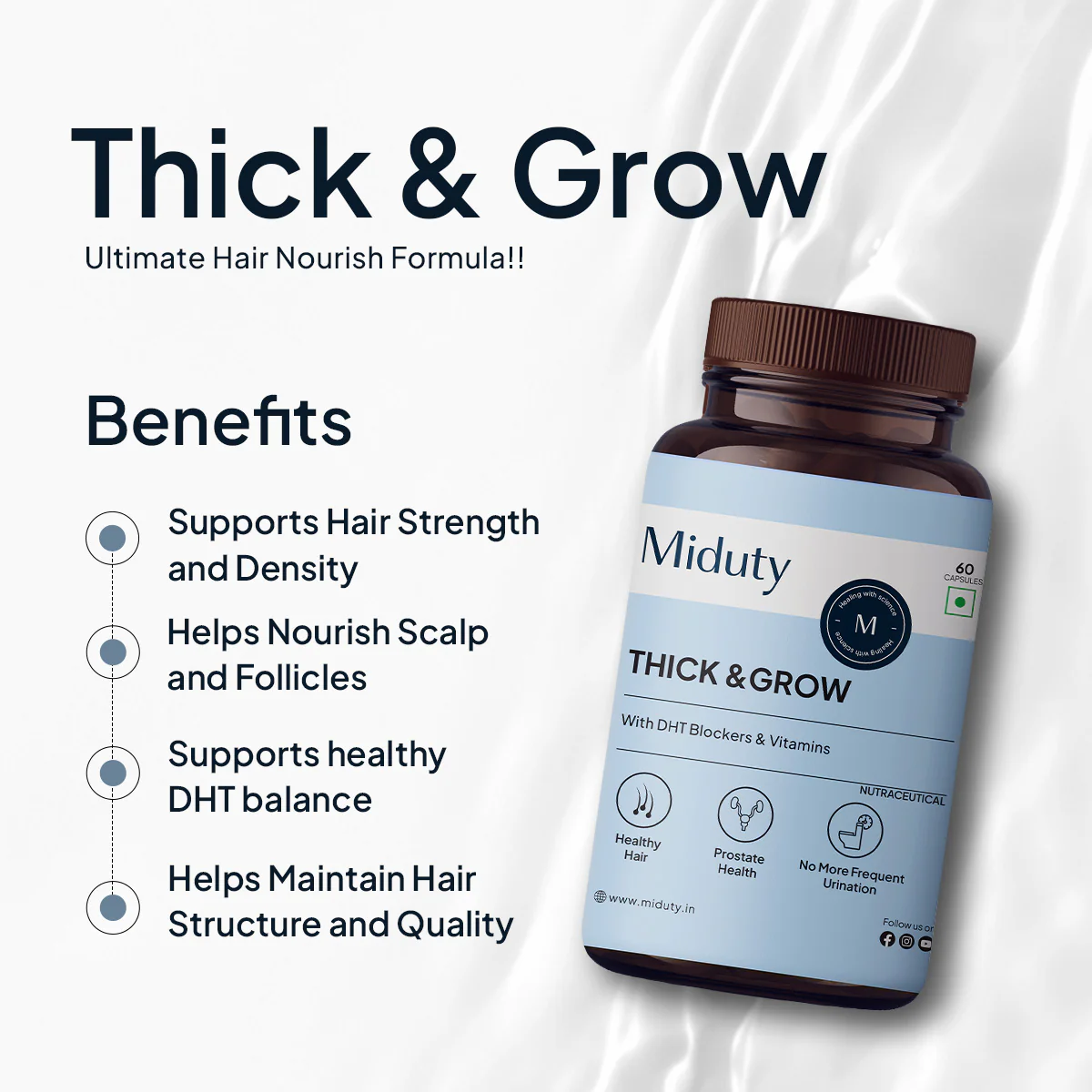 Thick & Grow | Vitamins for Hair Growth and Thickness - Image 5