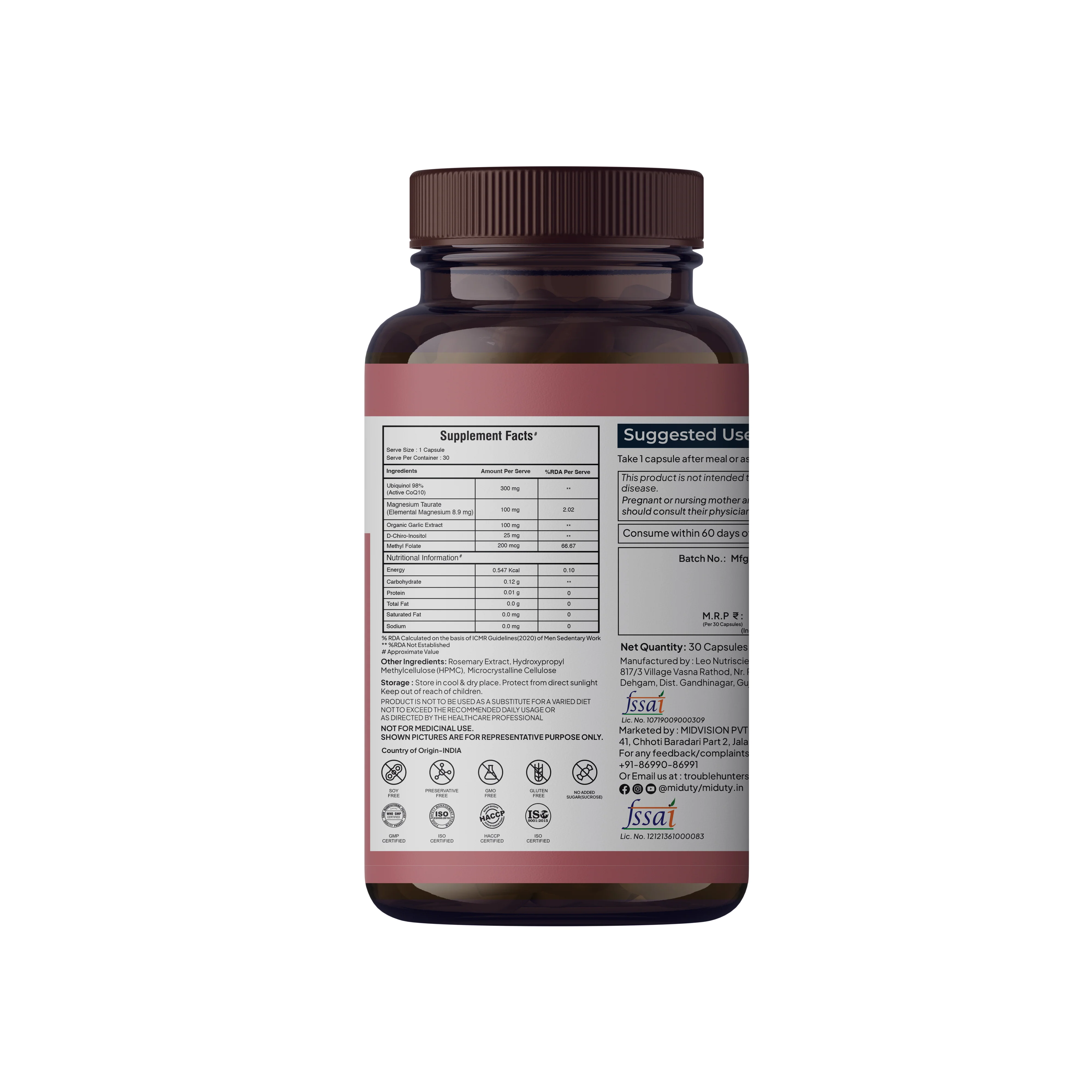 Happy Heart - Ubiquinol 98% - Image 8
