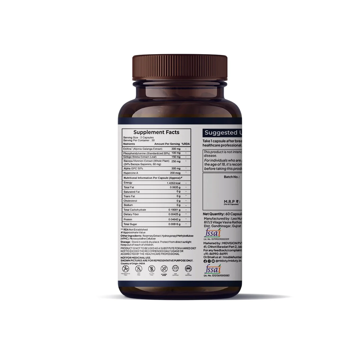 Memory & Focus | Caffeine-Free Formula For Extreme Alertness - Image 7