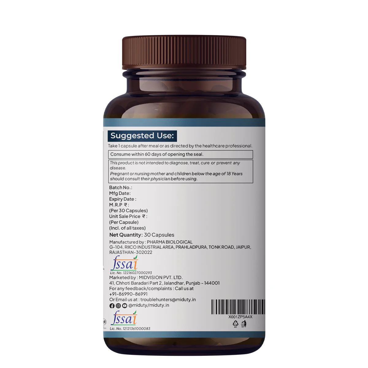 Multivitamin One A Day | Multimineral Capsules With Omega 3 | For Men & Women - Image 4