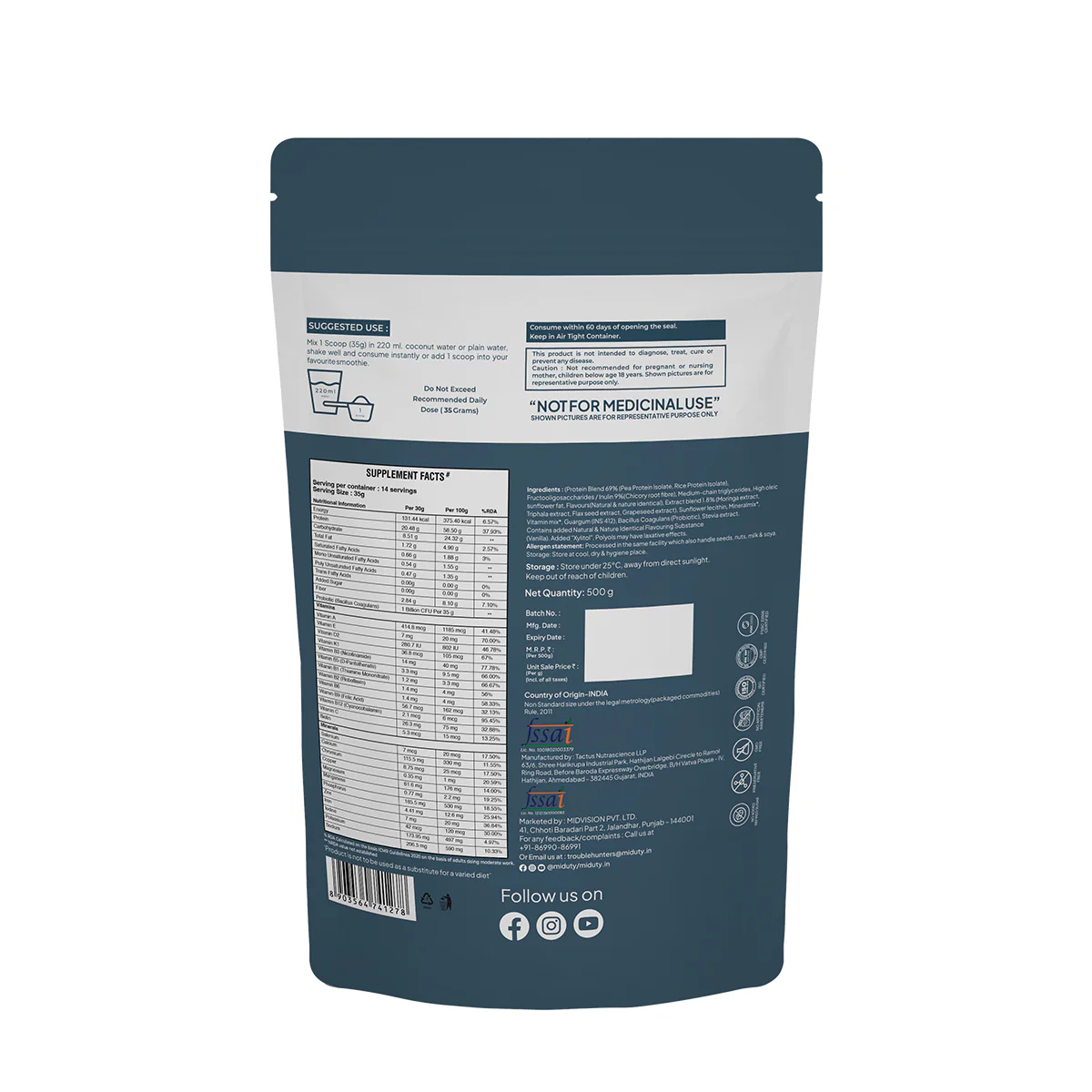 ShapeME Up Plant Protein Powder - Image 5
