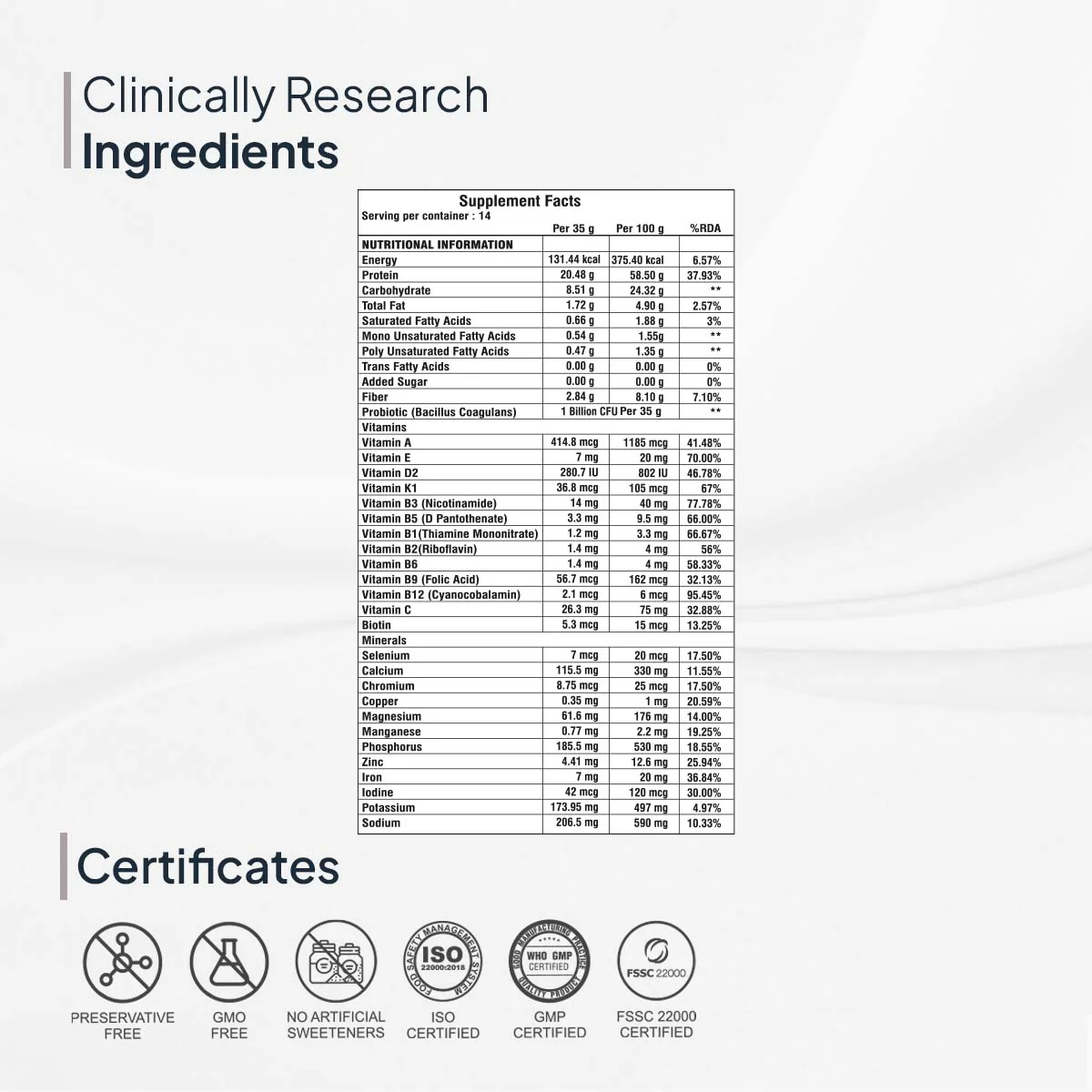 ShapeME Up Plant Protein Powder - Image 7