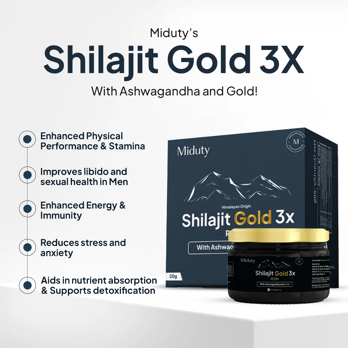 Shilajit Gold 3X - For Men | Testosterone Booster - Image 3