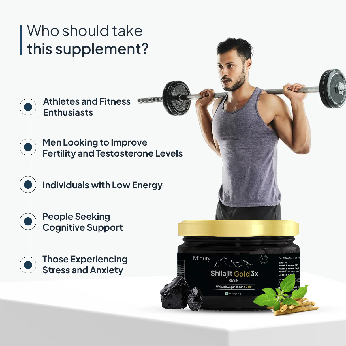 Shilajit Gold 3X - For Men | Testosterone Booster - Image 4