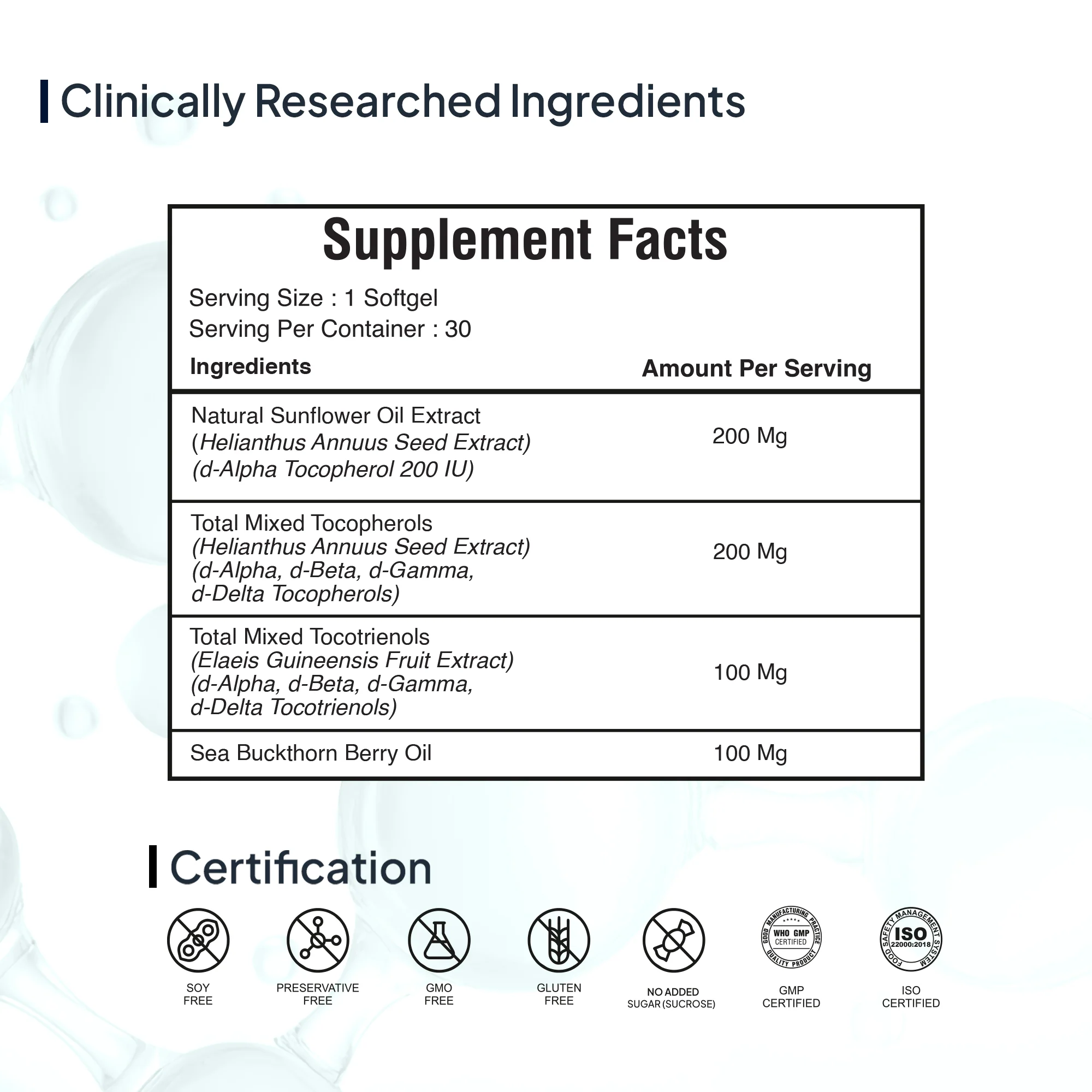 Mixed Tocopherols & Tocotrienols - Image 8