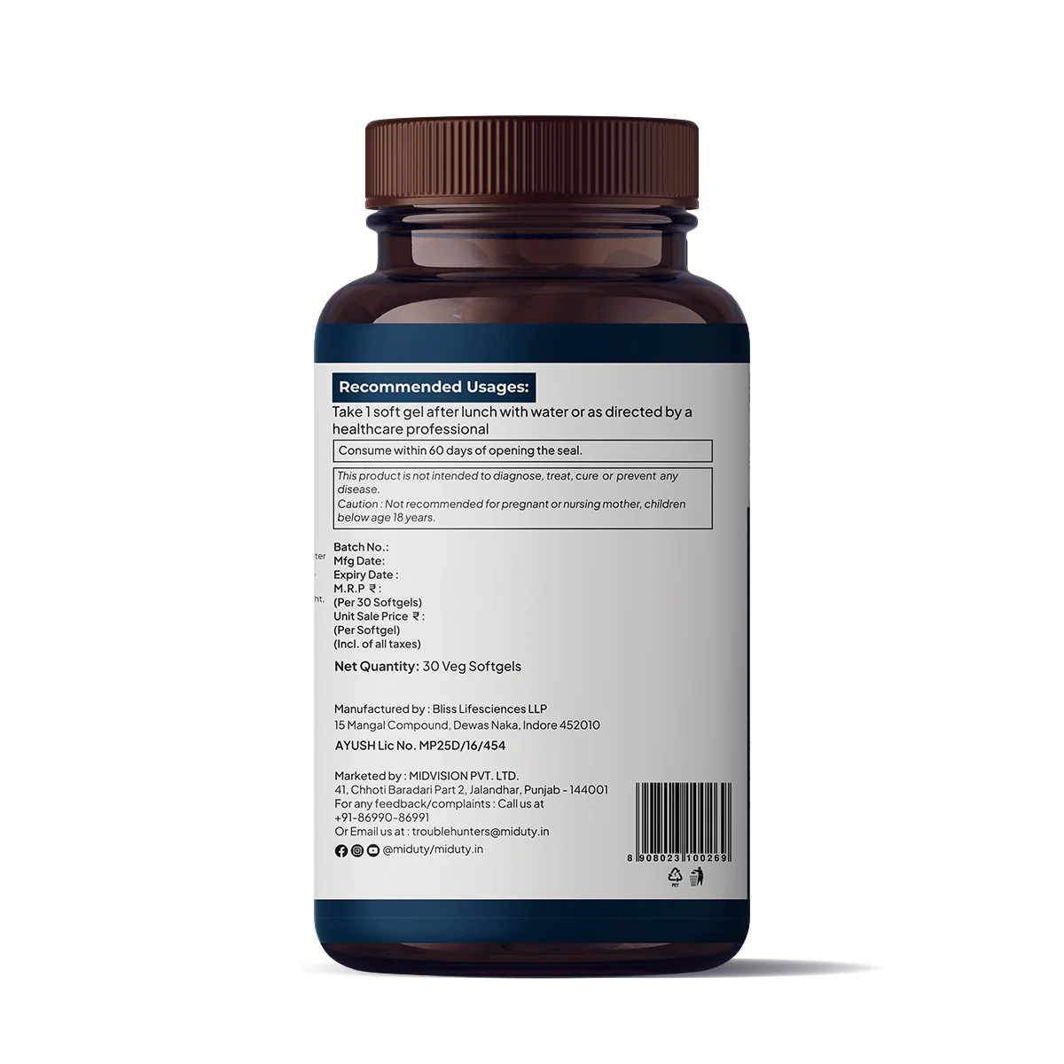 Vitamin E Capsules | Sea Buckthorn Berry Oil | Pure Natural - Image 7